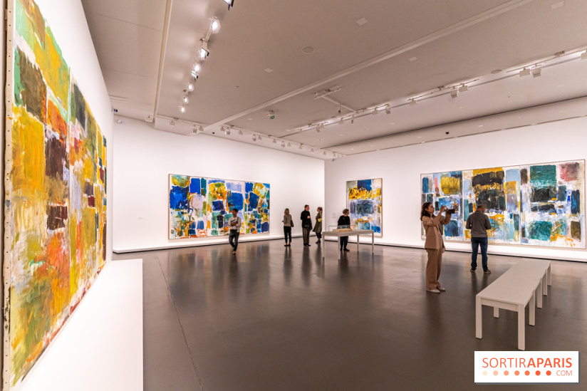 Exposition Monet - Mitchell Fondation Vuitton - Joan Mitchell  -  impressionnisme abstrait
