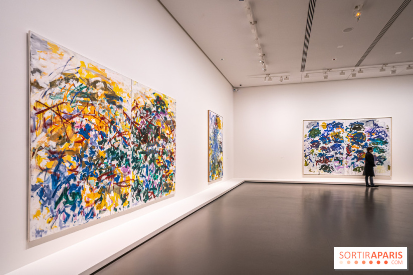 Exposition Monet - Mitchell Fondation Vuitton - Joan Mitchell  -  impressionnisme abstrait