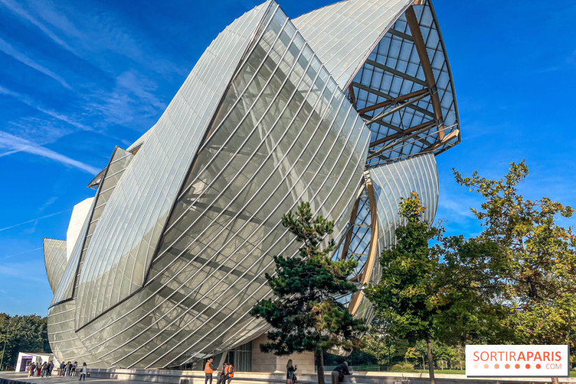 Paris, France - October 20, 2016: Louis Vuitton Foundation In The