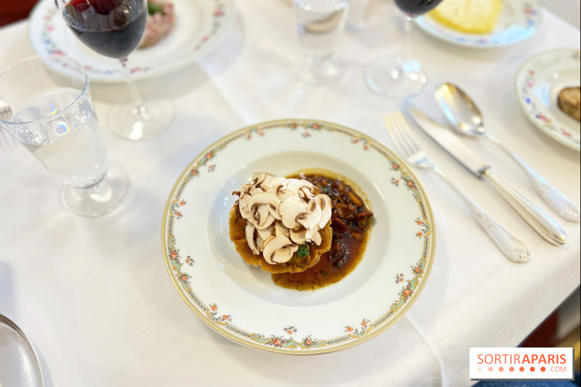 Restaurant Benoit Paris - Champignons d"automne