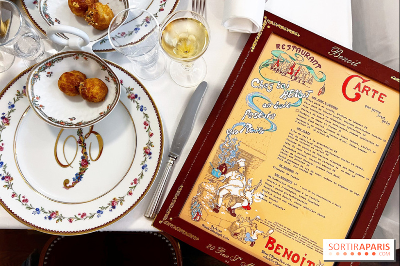 Restaurant Benoit Paris - Menu