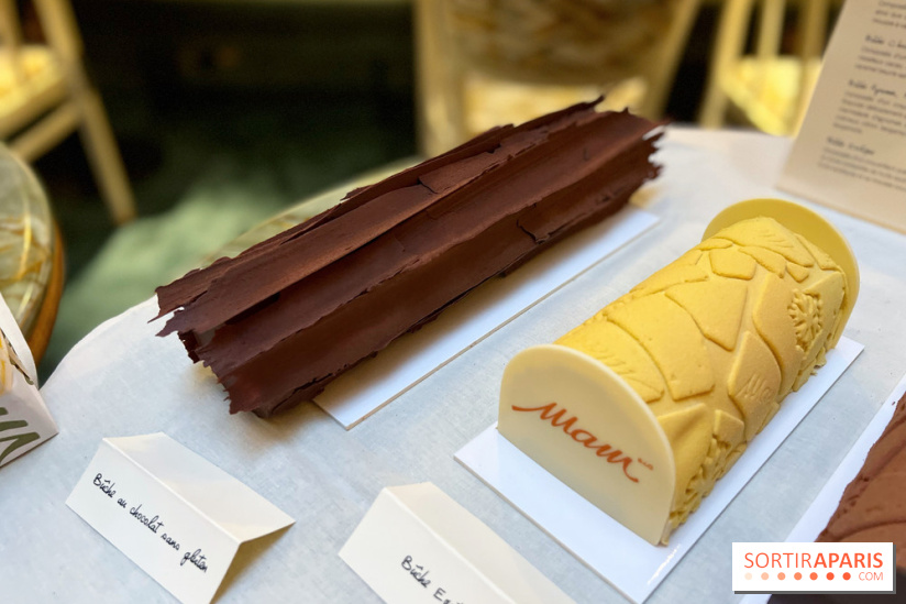 Bûches 2022 MAM - Bûche chocolat sans gluten