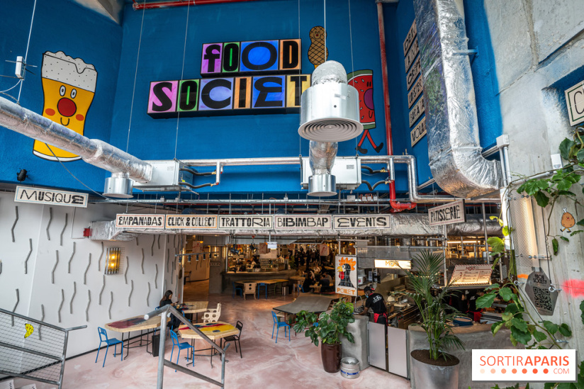 Food Society Paris, le Food court géant à Montparnasse dans le 14