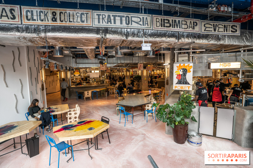 Food Society Paris, le Food court géant à Montparnasse dans le 14