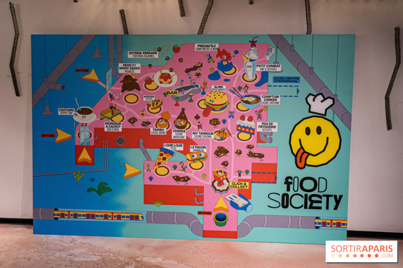 Food Society Paris, le Food court géant à Montparnasse dans le 14