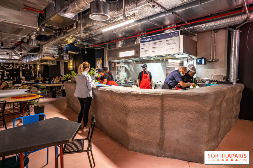 Food Society Paris, le Food court géant à Montparnasse dans le 14