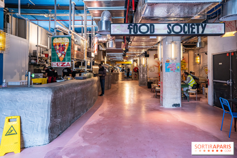 Food Society Paris, le Food court géant à Montparnasse dans le 14