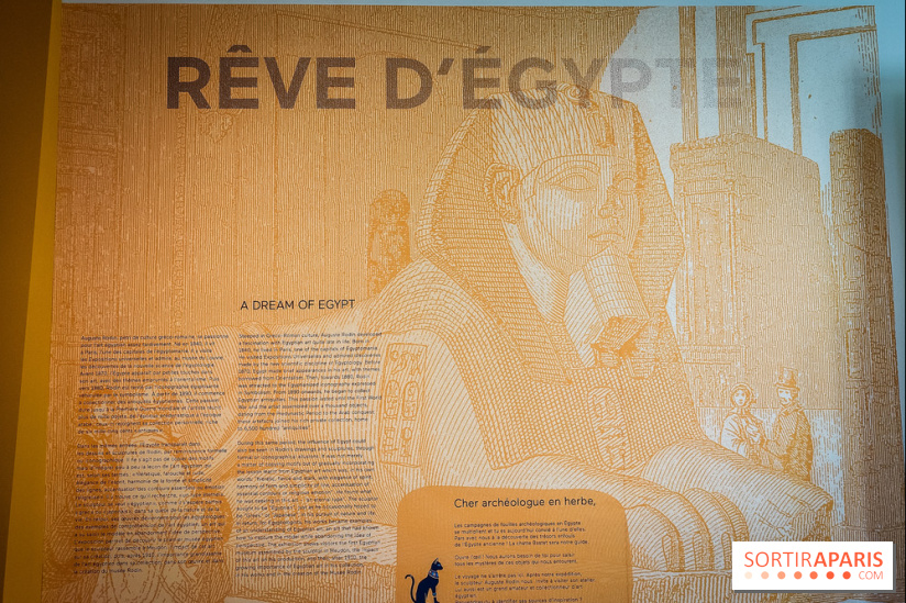 Rêve d'Egypte, l'exposition qui nous fait voyager au musée Rodin - nos photos