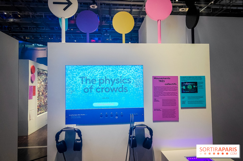 Foules, l'exposition interactive de la Cité des Sciences et de l'Industrie - nos photos