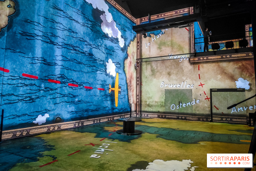 Tintin, l'aventure immersive à l'Atelier des Lumières : l'exposition insolite à vivre - nos photos