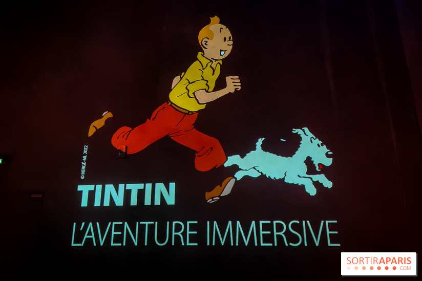 Tintin L Aventure Immersive L Atelier Des Lumi Res L Exposition