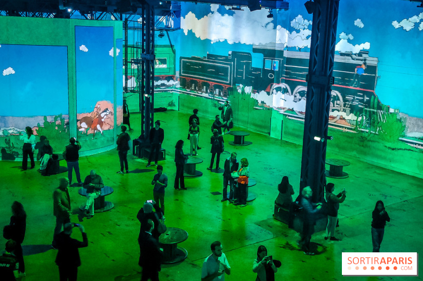 Tintin, l'aventure immersive à l'Atelier des Lumières : l'exposition insolite à vivre - nos photos