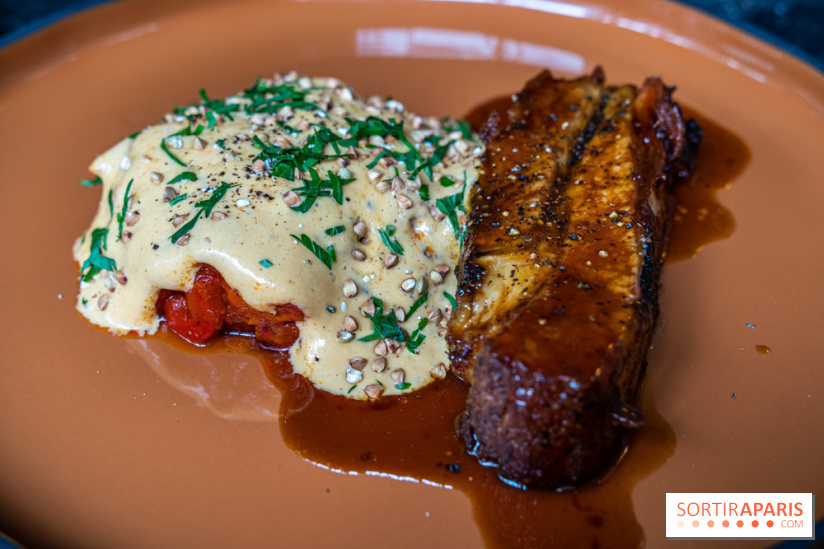 Nessia, le bistrot de chef - Paris 3e - poitrine de veau grillé