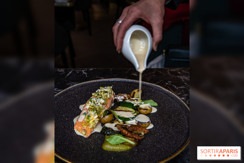 Nessia, le bistrot de chef - Paris 3e - saumon confit