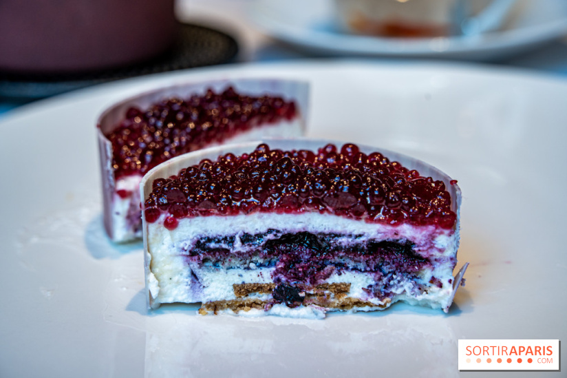 Le Tea Time d'Automne de Quentin Lechat au Royal Monceau -Raffles Paris perle myrtille