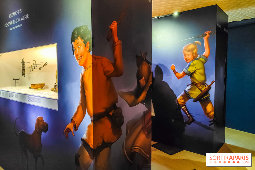 Le monde de Clovis, l'exposition dont vous êtes le héros au musée d'Archéologie nationale - photos