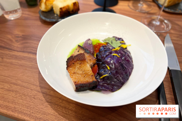 Restaurant La Condesa - Porc chou rouge