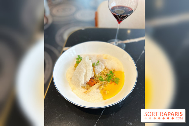 Restaurant Les Parisiens - Risotto fregola Sarda