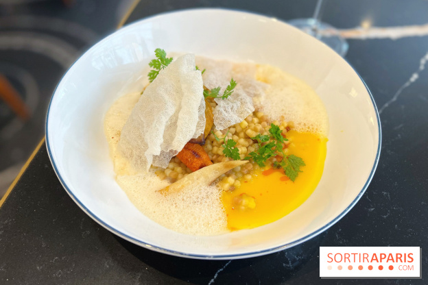 Restaurant Les Parisiens - Risotto fregola Sarda