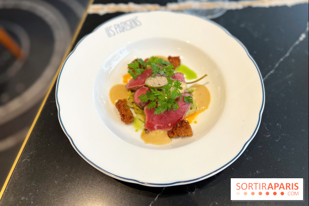 Restaurant Les Parisiens - Tataki veau