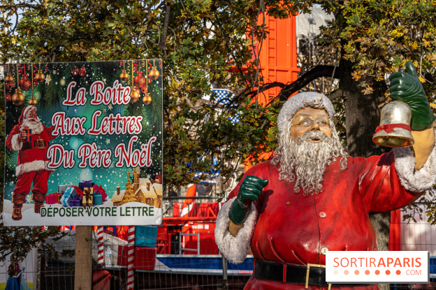 Noël Paris visuels - Père Noel - marché de noël