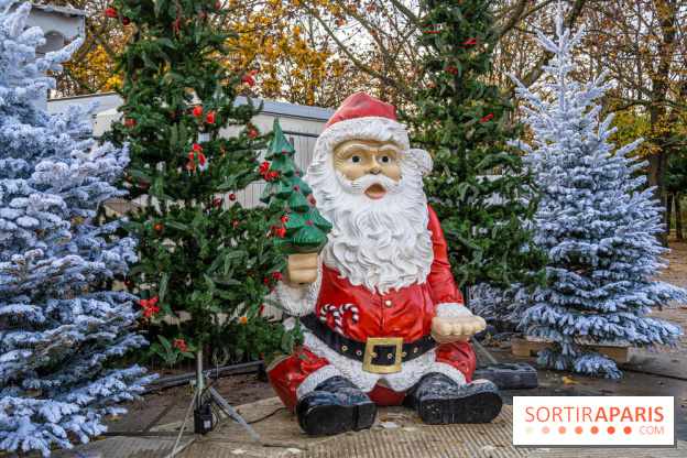 Noël Paris visuels - Père Noel - marché de noël
