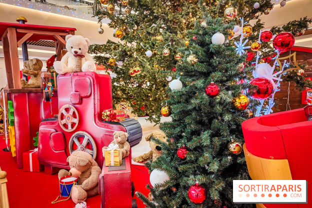 Noël Paris visuels - cadeau - sapin - Créteil soleil