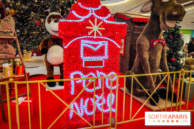 Noël Paris visuels - cadeau - sapin - lettre père noël - Créteil soleil