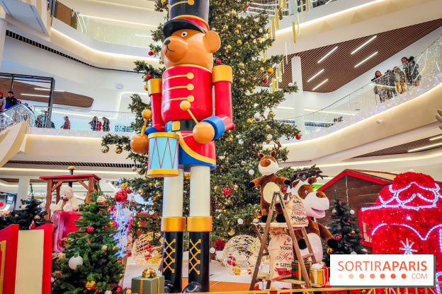 Noël Paris visuels - cadeau - sapin - Créteil soleil