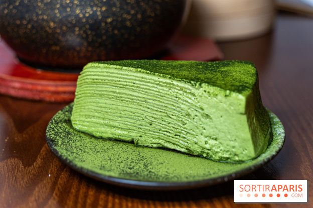 Matcha Ochaya , le café-restaurant de bubble tea de Paris - République - mille crêpes matcha