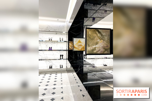 Exposition Elladj Lincy Deloumeaux chez Saint Laurent Rive Droite