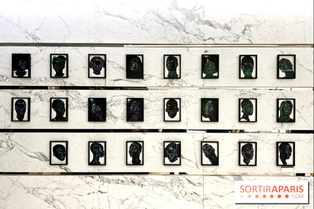 Exposition Elladj Lincy Deloumeaux chez Saint Laurent Rive Droite