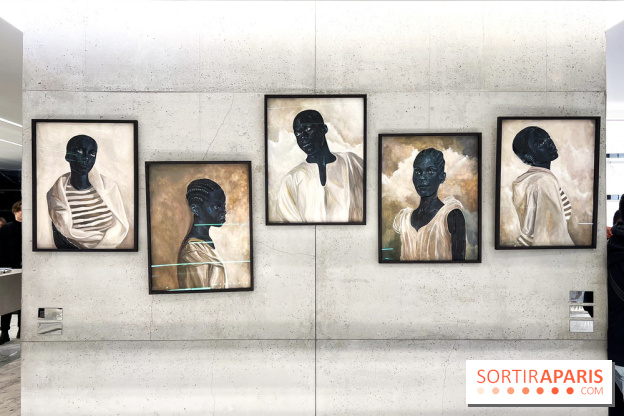 Exposition Elladj Lincy Deloumeaux chez Saint Laurent Rive Droite