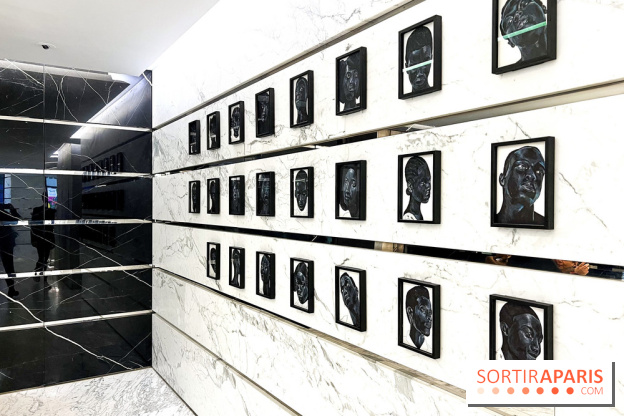 Exposition Elladj Lincy Deloumeaux chez Saint Laurent Rive Droite