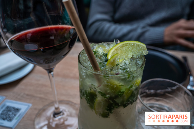 La Vela, le restaurant italien - méditerranéen de Boulogne - cocktail - vin - mojito