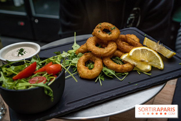 La Vela, le restaurant italien - méditerranéen de Boulogne - calamar frit