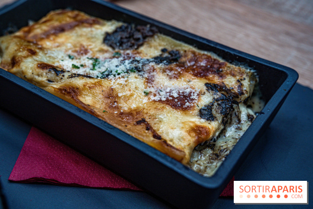 La Vela, le restaurant italien - méditerranéen de Boulogne - lasagne fade truffe