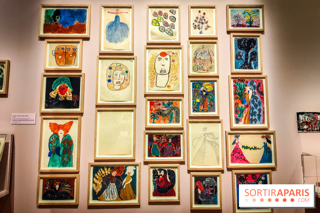 Baya, femmes en leur jardin, l'exposition poétique à l'Institut du monde arabe - nos photos