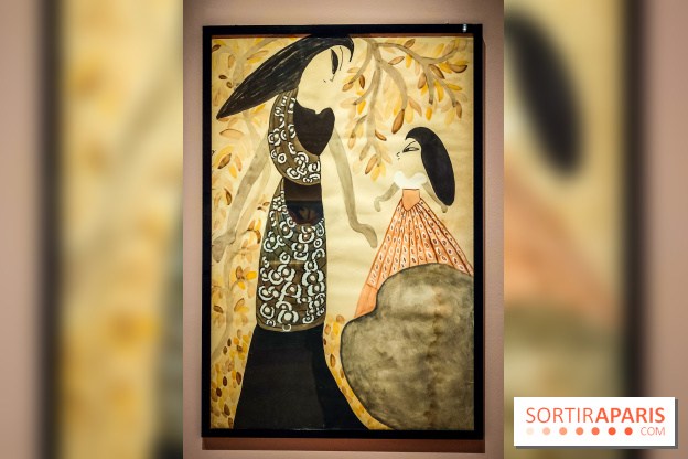 Baya, femmes en leur jardin, l'exposition poétique à l'Institut du monde arabe - nos photos