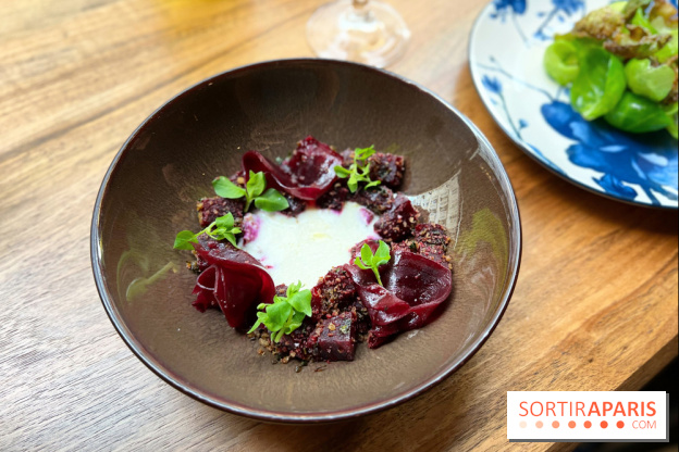 Restaurant Nellu - Betteraves rôties fumées au foin