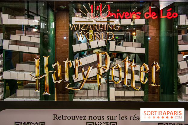 Harry Potter : nos photos du pop-up store Arribas, spécialisé dans le verre, sur les Champs-Elysées