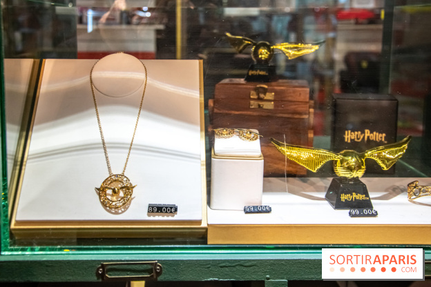 Harry Potter : nos photos du pop-up store Arribas, spécialisé dans le verre, sur les Champs-Elysées