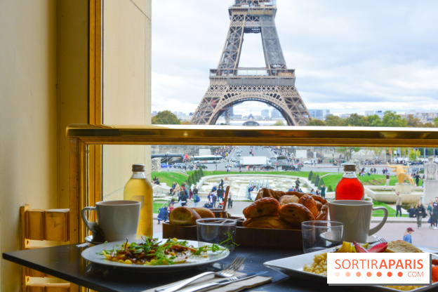 Le brunch abordable des Îlots de Chaillot avec vue sur la Tour Eiffel