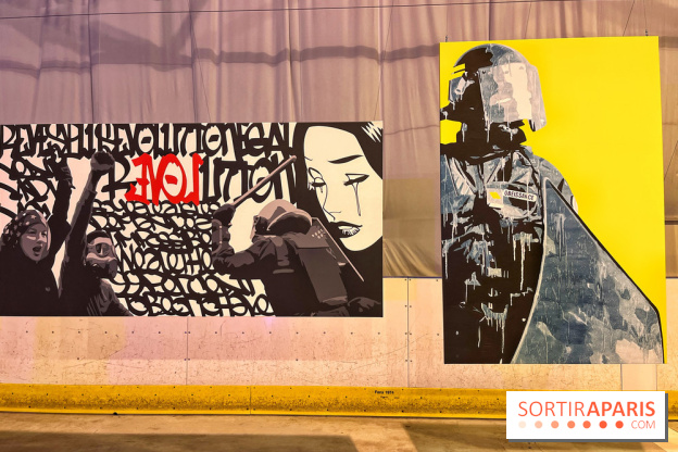 Urbain de Paname, l'exposition street-art à Saint-Ouen avec Banksy, OBEY, Kaws et Invader