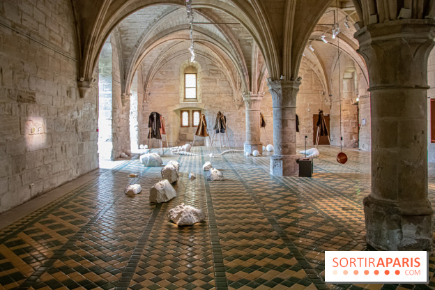 Exposition De Pronfundis Ascendam à l'Abbaye de Maubuisson - nos photos