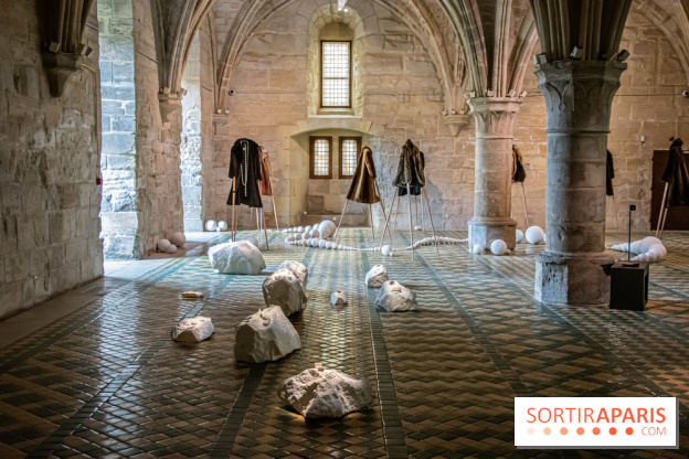 Exposition De Pronfundis Ascendam à l'Abbaye de Maubuisson - nos photos