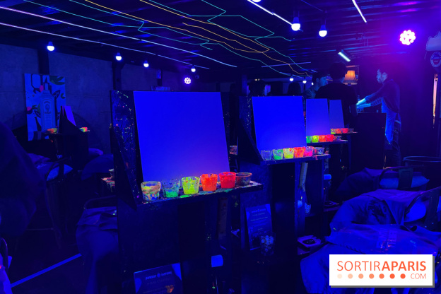 Paint in the Dark, un atelier peinture et cocktails dans le noir débarque à Paris