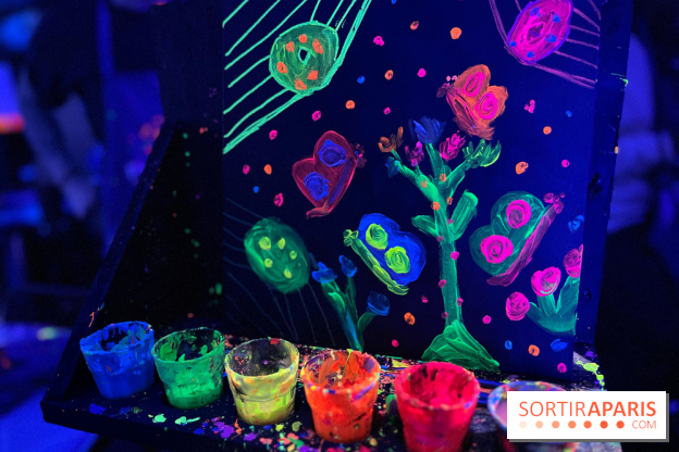 Paint in the Dark, un atelier peinture et cocktails dans le noir débarque à Paris