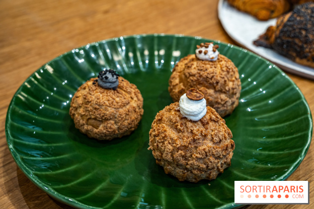 Boulangerie artisanale MieMie, levain et farines anciennes Paris 11e - chou à la crème