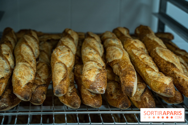 Boulangerie artisanale MieMie, levain et farines anciennes Paris 11e - baguette tradition